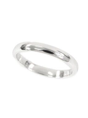 Tiffany & Co Forever Wedding Band Ring Platinum 950